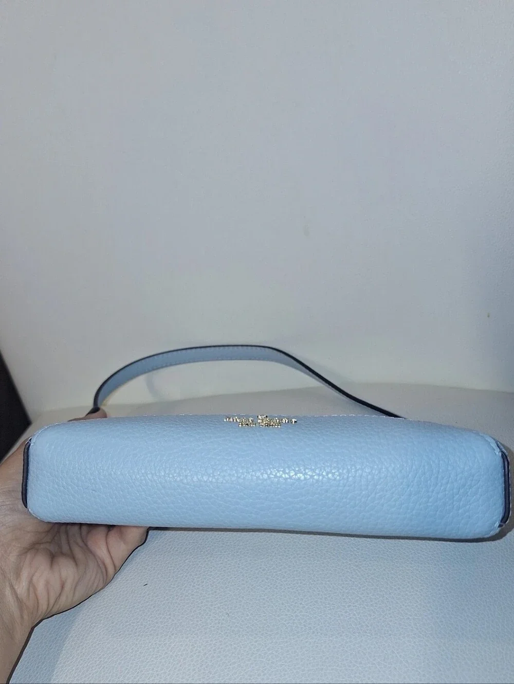 Kate Spade Light Blue Leather Small Shoulder Bag NWOT